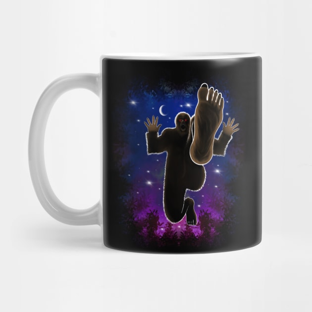 Big foot Halloween by Artardishop